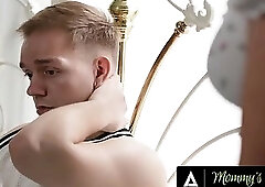 MOMMY'S BOY - Nurse Bella Rolland Teaches MILF Jennifer White Benefits Of Anal Through Horny Stepson