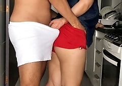 Grinding on dick, real couple homemade, pov