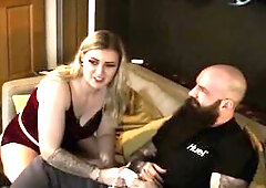 Concupiscent wife wishes the shlong, but spouse desires to game just a little longer. So this babe thongs on and bows him over. This Guy won’t say n