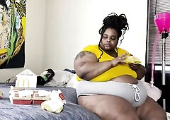 Ssbbw Glutton McDonald's Large Box