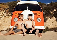 Early morning gay anal with twinks  Avery Jones & Zach Astor
