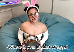 Easter Bunny Montanasvibe Lost Her Basket of Eggs and Decided to Use Mine