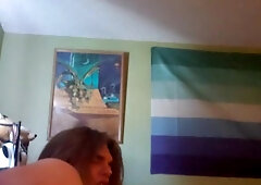 Uber-Cute, Femboy, plow her donk with branded over ship of her sir