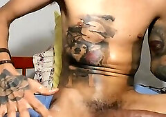 Freaky Latino Boy with a Huge Cock