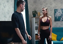 Sexy Stepmom Doing Yoga - Shalina Devine Freeuse & Getting Her Huge Tits Sucked By Stepson