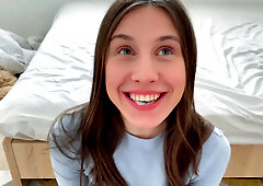 Big Tits Brunette Wants Her Neighbors To Watch Her Get Fucked With Dick For Lily