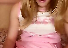 Sissy Jessica Bloom Tries Out 5 Different Types of Chastity Cage