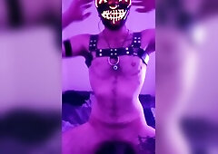 Trans Guy ftm masturbate with sextoy