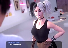 Milfy City part featuring the headmaster and his huge cojones