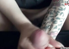 German amateur mother i'd like to fuck in stockings gets anal POV