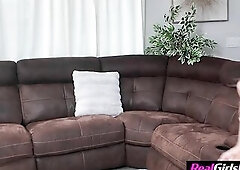 Sexy Blond Makes A Holiday Sex Tape BTS - Chloe Rose