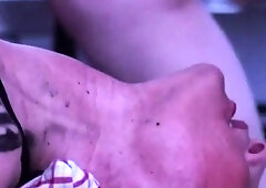 German Amateur's Deep Throat Close-Up