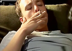 Cute gay twink licking armpits xxx sex