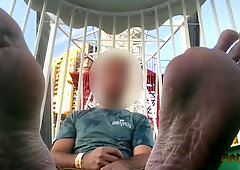 WHENEVER YOU THINK OF SOLES - THINK OF ME - MANLYFOOT - JOY AT THE HONEST - FERRIS WHEEL SOLE FETISH