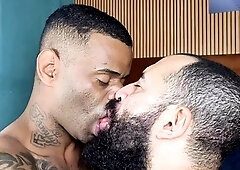 RJ MALE VIDEOS - Kissing My Bearded Best Friend Deeply - By