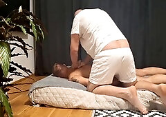 A little bit of tantra rectal pleasure with gay stepdaddy Igor