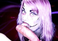 Facial Blowjob-Cream-Pie Succubus Head - DemiStein