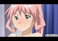 Shemale anime threesome hotfucking