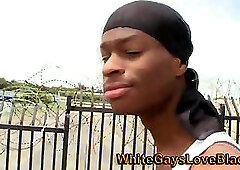 Black dudes ass fucked