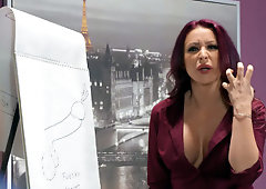 Monique Alexander met Charles Dera in the office