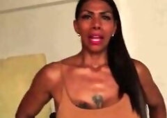 Threesome with the Rappi Stud and a large-assed ebony woman (black large butt)