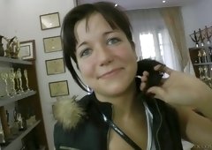 Anna E is just another fan of Rocco Siffredi's big cock