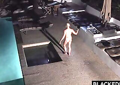 When your friend’s mamma is a breasty blond temptress, how do u resist? Sophia wishes a soak in the hawt tub after a lengthy night, but this babe li