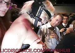 Obscene Strumpets Pounded in Public