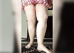 Even if u're caught watching clips of my large overweight booty and stroking, I don’t care, still plan to show u this corpulent twat - This is 