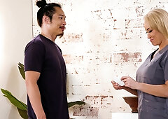 Free Nuru massage for lustful man by Ryan Keely