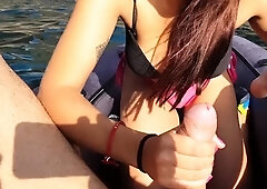 Red hairs gets horny and drain sperm from my nuts MadeInCana