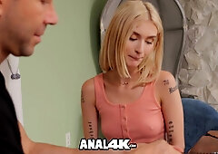 ANAL4K Mesmerizing Blonde Emma Rosie Gets Ass Pumping Creampied