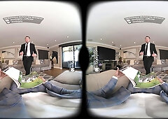 VRB Bum chum: Lovely Pierce Paris Has Romantic Hook-up with His Black Bf Using a Fake penis - VR Porno