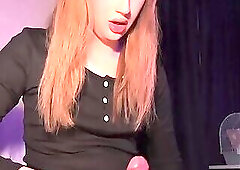 Shemale Anna Rosée Cumshot