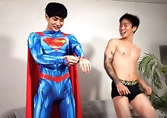 Japanese superhero stars from the sex industry take on some wild action