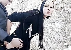 Banging in The Vampire Countess Bathory's Castle