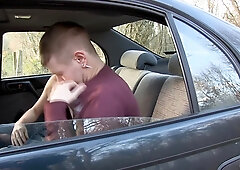 Shaun & James Love To Fuck In A Car - Shaun Mann & James Thomas