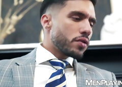 Dato Folands mature asshole swallows whole Lucianos erect penis