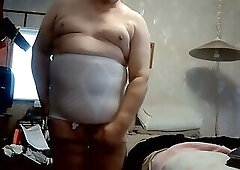 THE CUM PIG - more fat pig
