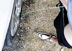 FTM Pee Desperation Spray Car Tire
