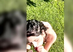 Blowjobs are always more excellent outdoors -Cristal