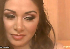 Lesbos anal fucking in the sauna