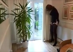 Aliboy Thighbootboy and the inflatable vibrating anal plug