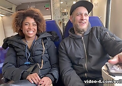 Luna Corazon & Damien Soup in BTS-Dark Riders - EvilAngel