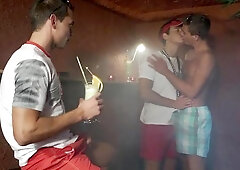 Rear View: An Intense Threesome