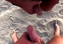 amateur cruising on the beach