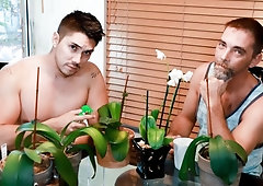 Joe Parker fucks Adrian Suarez's tight butthole