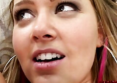 Amber Peach is a Excited Little Anal Vixen