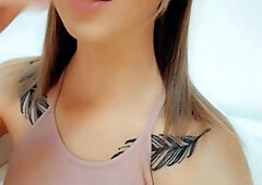 Pale amateur teen brunette Lynn Love