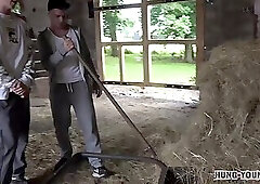 I whisper ” Can I bareback you…Condom 2 Bareback 100% REAL-Farm Boy